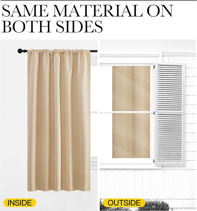 NICETOWN Room Darkening Curtains - Image 7