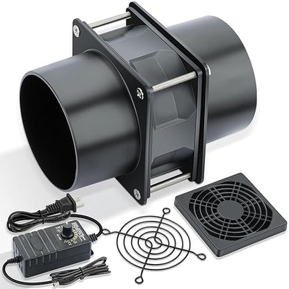 Wathai 80mm Small 12V DC Axial Exhaust Fan - Image 6