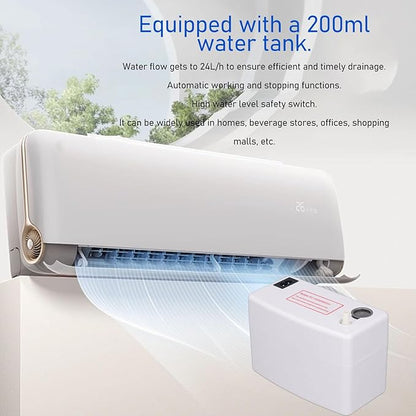 Condensate Pump, US 110V 60HZ Low Noise 200ml Water Tank Safety Switch HVAC - Image 3