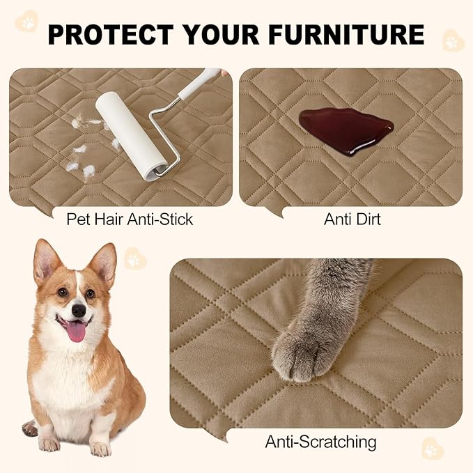 Smiry Reversible Waterproof Couch Covers - Image 4