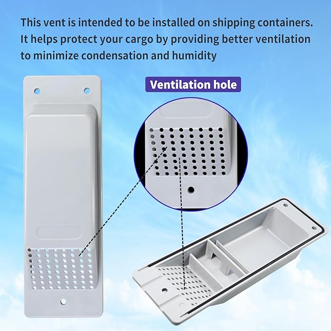 Shipping Container Air Vent, Cross Flow Ventilation - Image 3