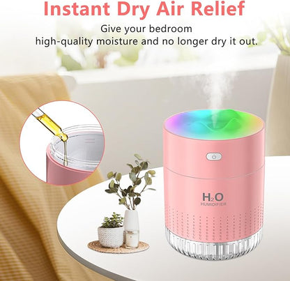 Portable Small Humidifiers for Bedroom Baby, Rechargeable Mini Cool Mist Plant - Image 3