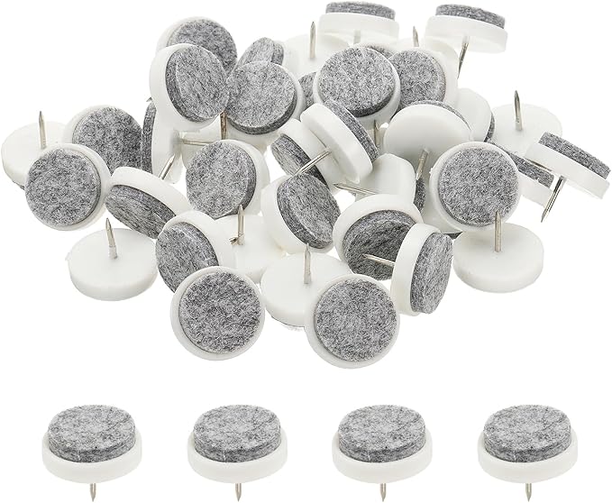 PATIKIL 28 mm Nail-on Felt Pads by PATIKIL
