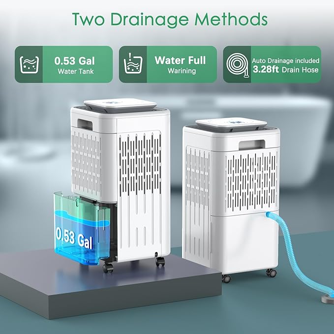 LUKO 2000 Sq. Ft Dehumidifiers for Large Room and Basements, 30 Pints - Image 5