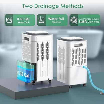 LUKO 2000 Sq. Ft Dehumidifiers for Large Room and Basements, 30 Pints - Image 5