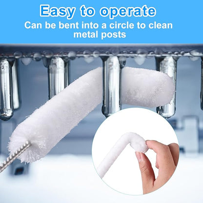 10pcs Ice Maker Cleaner Brush, Portable Ice Machine Cleaner Tool Cleaning Set - Image 3