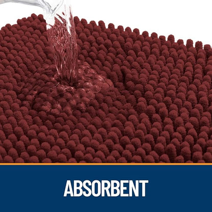 OLANLY Dog Door Mat for Muddy Paws 34x21, Absorbs Moisture and Dirt, Absorbent - Image 3