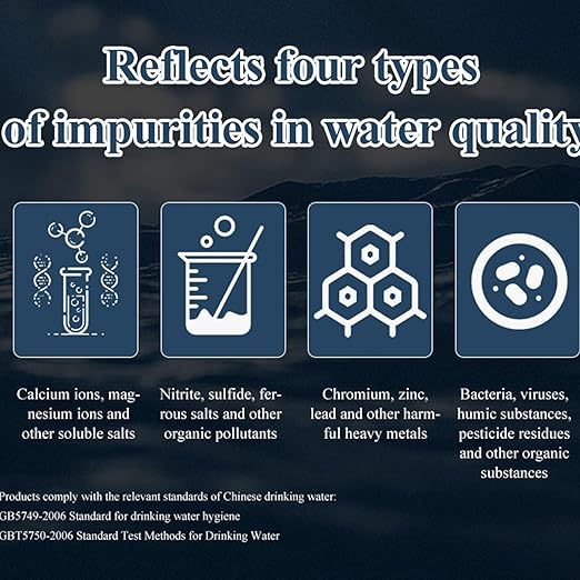 6 in 1 Water Quality Tester TDS EC COD Meter Portable Water Testing Pen - Image 7