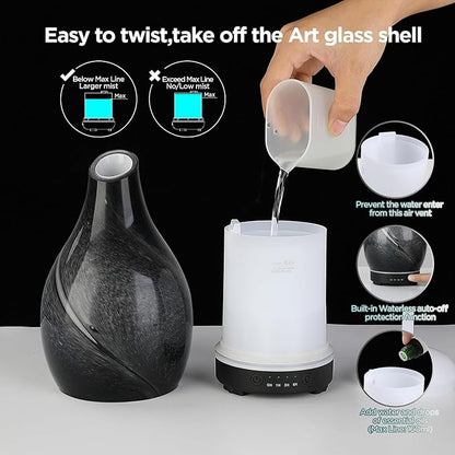 Star River Aromatherapy Diffuser - 160ml Ultrasonic Essential Oil Diffuser - Image 5