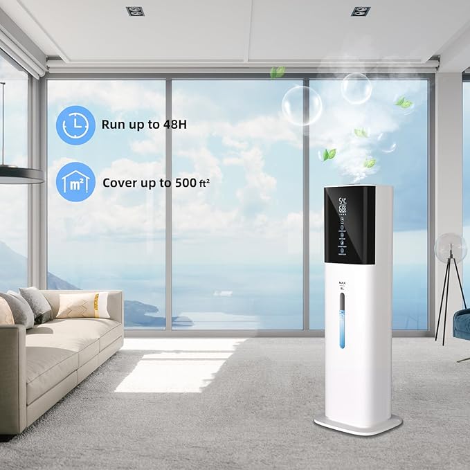 2.11Gal Ultrasonic Cool Mist Humidifier - Image 3