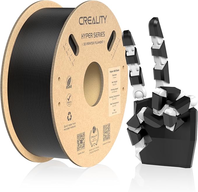 Creality Hyper ABS Filament for K1/K1 Max/K2/K2 Plus, Official 3D Printer by Creality