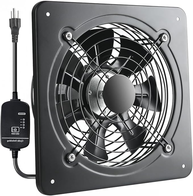 16 Inch Wall Window Exhaust Fan Wall Mounted Ventilation Fan 1040 CFM by yeler