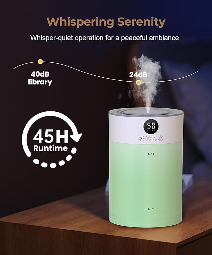 Abolee Humidifiers for Plants 4.5L Cool Mist - Image 6