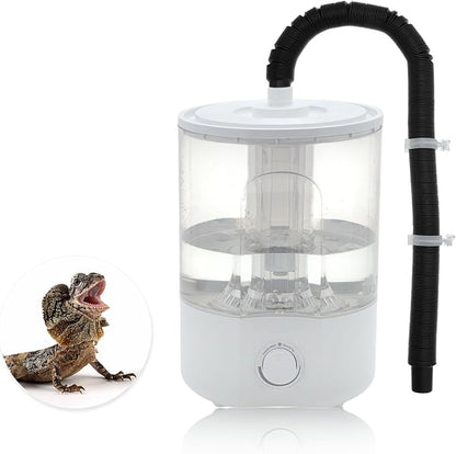 Reptile Fogger, 4L Top Fill Adjustable Mister Tank, Reptile Humidifier by CAPASTEC