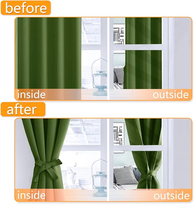 Hiasan Room Darkening Window Curtains - Image 4