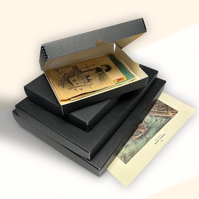 Golden State Art, Archival Folio Storage Box 18x24, Clamshell Design - Image 6