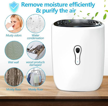 Dehumidifiers for Home 27oz Small Auto Shut off Dehumidifiers - Image 2