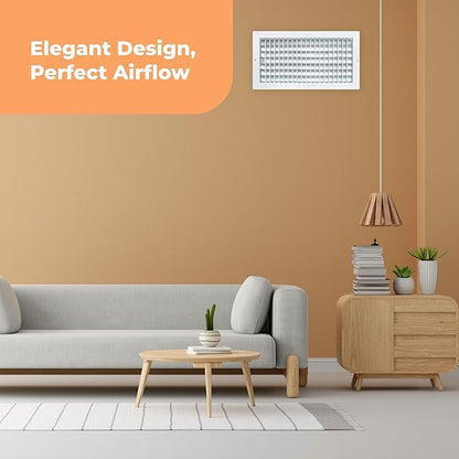 Aluminum 16 x 8 Inch Air Vent Covers Wall AC Grille – Premium Register Vent - Image 7