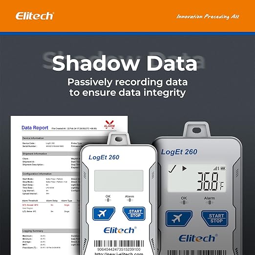 Elitech 4G Reusable Real-time Temperature Humidity Data Logger - Image 3