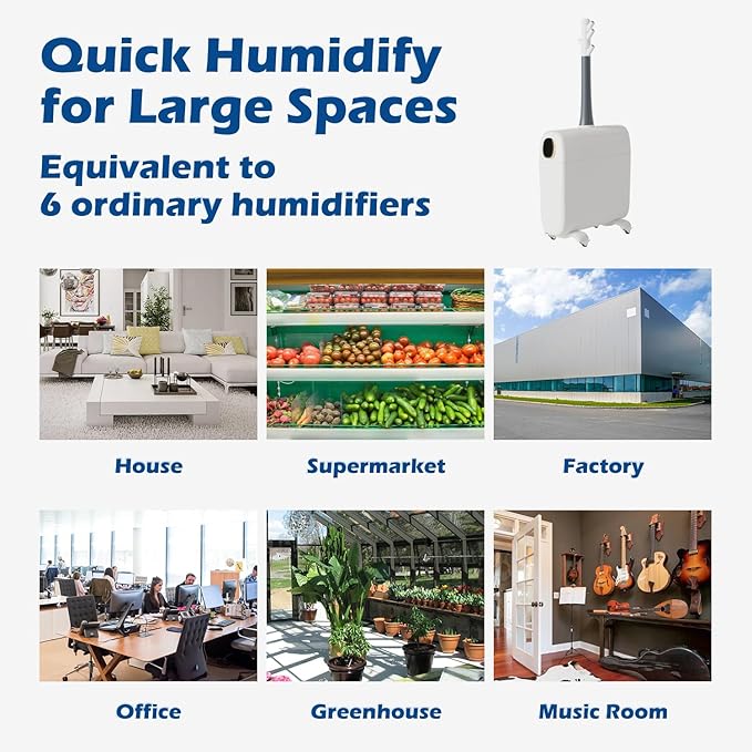Humidifier Large Room, 6.6Gal/25L Whole House Humidifiers - Image 6