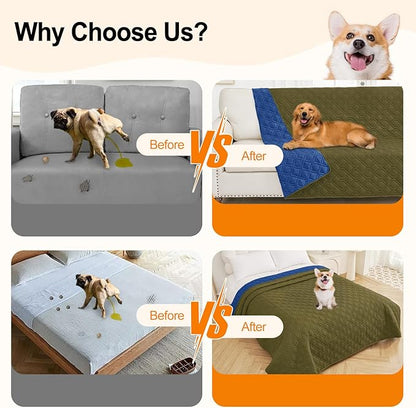 Smiry Reversible Waterproof Couch Covers - Image 5
