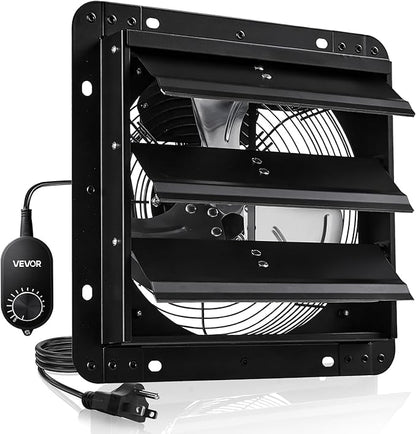 VEVOR 10'' Exhaust Fan, Wall Mounted Attic Fan by VEVOR