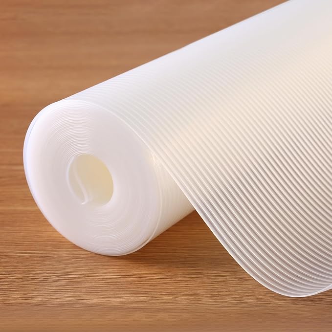 Shelf Liner, 11.8 Inches x 20 FEET Non-Slip Kitchen Cabinet Liner, Washable - Image 8