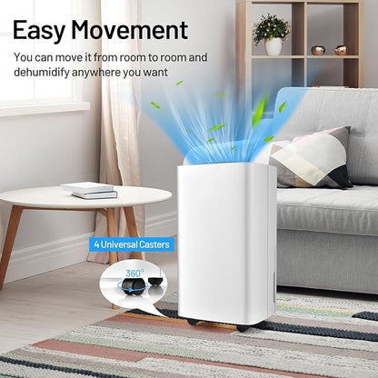 ARLIME 30 Pints Dehumidifier, 1500 Sq. Ft Efficient Home Dehumidifier, 0.5 - Image 8
