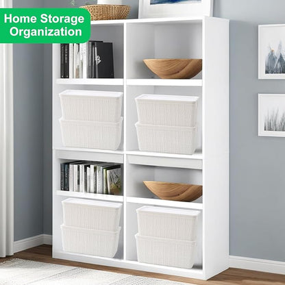 6 Pack Plastic Storage Baskets - Image 7