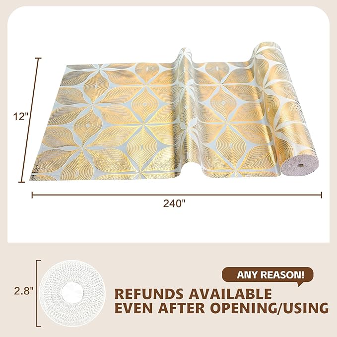 Drawer and Shelf Liner for Kitchen Cabinet, Non-Adhesive Waterproof Drawer - Image 4