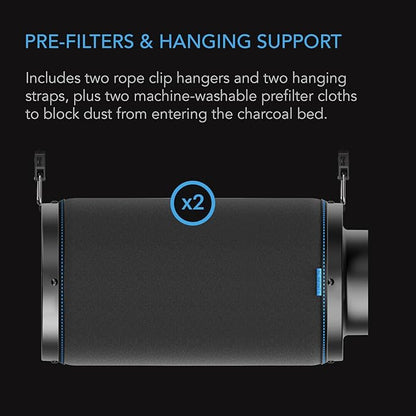 AC Infinity Air Carbon Filter 8" - Image 6
