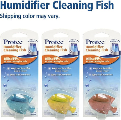 Protec Humidifier Cleaning Fish, Tank Cleaner, Fights Slime & Odor, Lasts 30 - Image 4