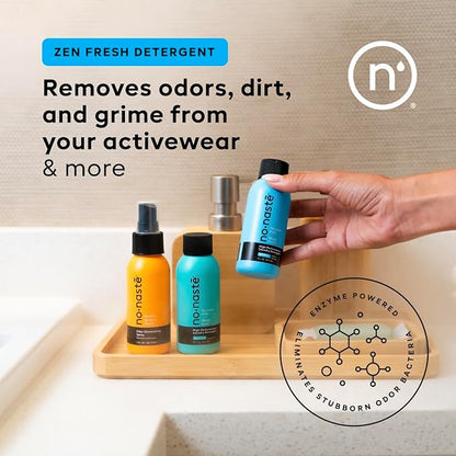 Nonaste Mini Travel Fresh Kit – TSA Approved Odor Eliminating Spray & Laundry - Image 3