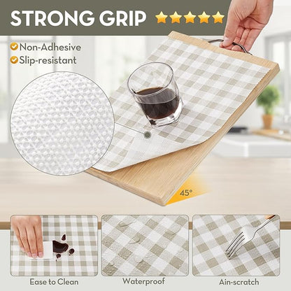 Drawer and Shelf Liner, Non-Slip Kitchen Cabinet Liners Non-Adhesive Thick - Image 2