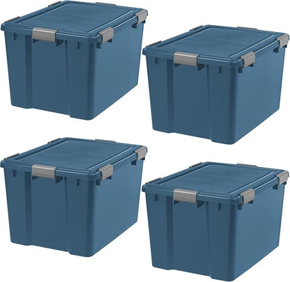 IRIS USA WeatherPro 74 Qt Eco-Friendly Storage Bins by IRISUSA