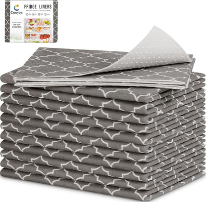 Cooyes 2 in 1 Refrigerator Liners & Fresh mats by Cooyes