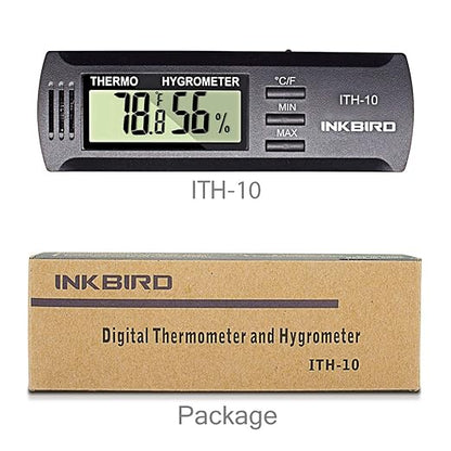 Inkbird ITH-10 Digital Thermometer and Hygrometer Temperature Humidity Monitor - Image 2