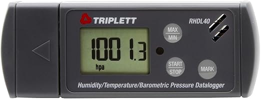 Triplett RHDL40 Temperature / Humidity / Barometric Pressure PDF Data Logger - Image 5
