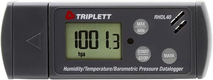 Triplett RHDL40 Temperature / Humidity / Barometric Pressure PDF Data Logger - Image 5