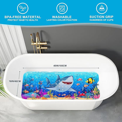 XIYUNTE Baby Bath Mat for Tub Non Slip Kids Bath Mat - Image 4