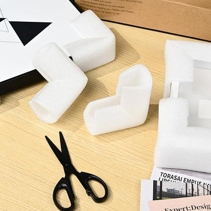 48 Pcs Foam Corner Protectors for Shipping, L-Shaped Edge Guards for TV Moving - Image 8