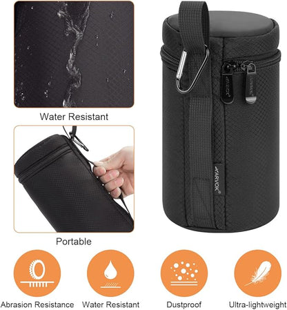 ARVOK Camera Lens Case, Water Resistant Protective Pouch - Image 4