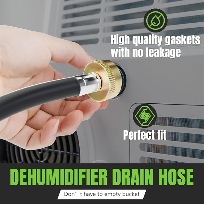 5FT Dehumidifier Drain Hose 3/4" FHT, Leakproof Dehumidifier Hose - Image 6