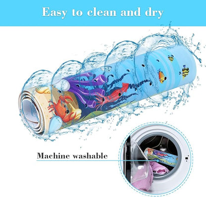 Bath Mat for Tub Non Slip, Machine Washable Anti-Slip Cartoon Baby Bathtub - Image 5