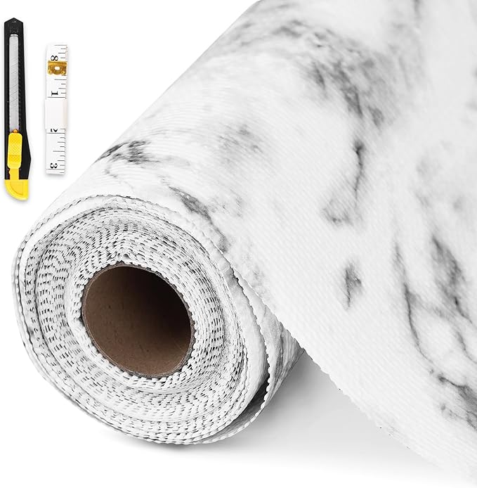 Drawer and Shelf Liner for Kitchen Cabinet, Non-Adhesive Cabinet Liner 24in x by GTJ