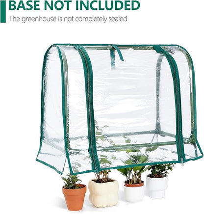 Mini Indoor Greenhouse Tabletop Garden Nursery Plant Cover Tent Humidity Domes - Image 7