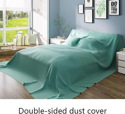 SIELUNO Furniture Dust Cover for Bed Flat Sheets King Size, Mattress Protector - Image 2