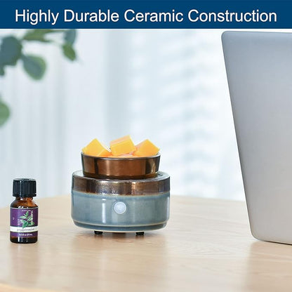 kobodon Ceramic Candle Wax Warmer, Home Fragrance Diffuser, Wax Melter - Image 7