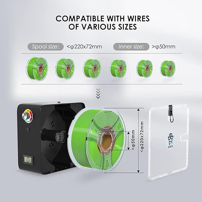 【EIBOS Official】 3D Printer Filament Dryer Easdry Box - Image 8