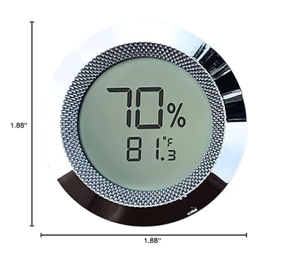 Prestige Import Group Round 2" Digital Hygrometer Thermometer - Image 5